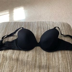 Calvin Klein Black bra 34D full coverage lightly lined